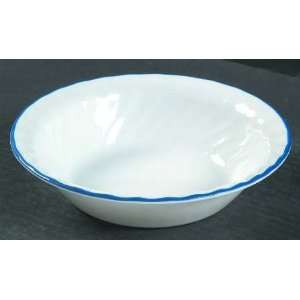  Corelle Cereal Bowl Blue Velvet Pattern 7 1/4 Inches 