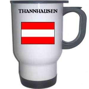  Austria   THANNHAUSEN White Stainless Steel Mug 