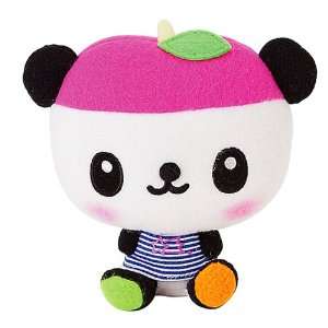  Hello Kitty   Painted Pandapple 5.5 Mascot Plush Toys 