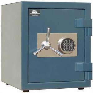   Security Burglary and Fire Safe with Electronic Lock, Durango Blue