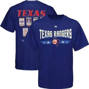  Rangers Shirts  Majestic Texas Rangers Cooperstown Baseball Tickets 