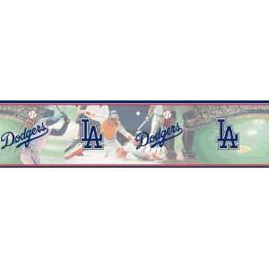  LA Dodgers Wallpaper Border