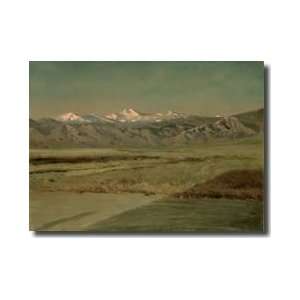  The Grand Tetons Wyoming Giclee Print