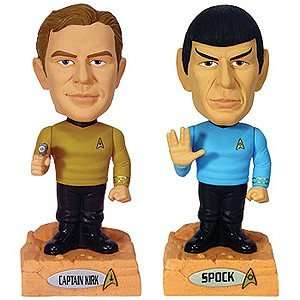  Talking Kirk & Spock Bobbers Set 