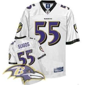  Terrell Suggs White Nfl Football Authentic Jersey