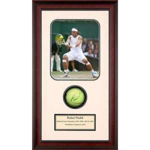  Rafael Nadal Autographed Ball Memorabilia 
