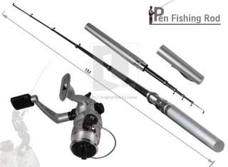 Pocket Pen Fishing Telescopic Rod With Free Line Reel & Line Set DF002 