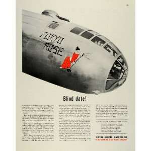  1945 Ad Victor Norden Bombsight Team WWII War Tokyo Rose 