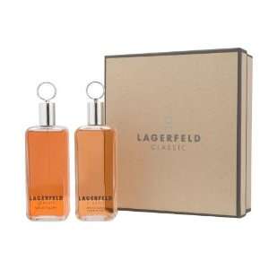 LAGERFELD by Karl Lagerfeld Cologne Gift Set for Men (SET EDT SPRAY 4 