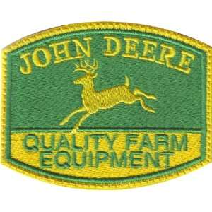  John Deere Equipment Embroidered Sew on Patch Everything 