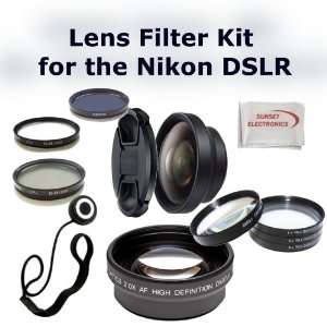 D5000 Digital SLR Cameras Includes  Wide Angle Lens, Telephoto Lens 