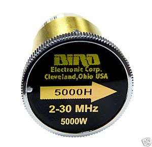 Bird 5000H Plug in Element 5000w 2 30MHz for Bird 43  