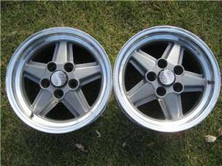 Mustang Saleen Wheels ~ 5 spoke ~ 16x8 ~ 89 91 ~ SUPER RARE ~ LQQK 