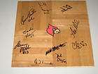 Louisville Cardinals 1986 Team Signed Basketball Champs Pervis Ellison 