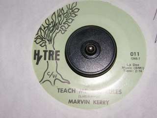 Marvin Kerry   Teach Me the Rules La. Hillbilly 45 RPM  