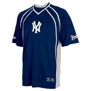   York Yankees Cooperstown Impacto V Neck Jersey Shirt Sports