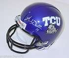ANDY DALTON Signed/Autographed TCU HORNED FROGS Mini Helmet w/COA