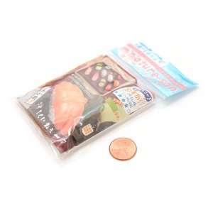    san Craft Molding Sushi Piece Eraser   Ark Shell Toys & Games