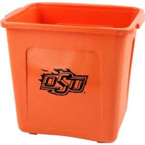 Oklahoma State Cowboys Plastic Trash Can Sports 
