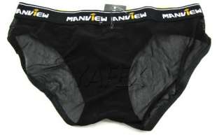   Transparent Underwear Mesh Boxers Briefs Bulge Pouch see thru S~L