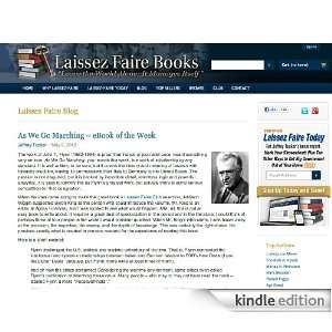  Laissez Faire Blog Kindle Store Executive Editor of 