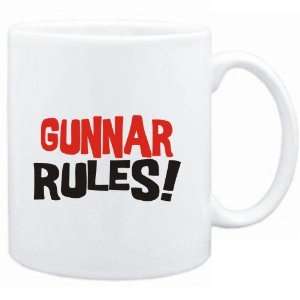  Mug White  Gunnar rules  Male Names