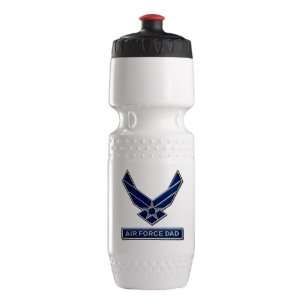  Trek Water Bottle Wht BlkRed Air Force Dad Everything 