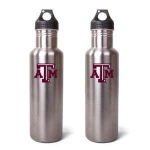  Texas A&M Aggies Stainless Steel Water Bottle   2 Pack 