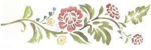 Americana Flowers Instant Stencil   Tatouage   See FREE SHIP OFFER 