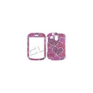   Bling HOT Pink RED Hearts Valentine Design Cell Phones & Accessories