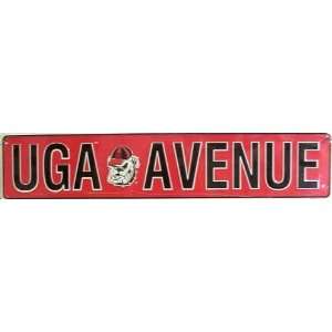   UGA Avenue University of Georgia Street Signs