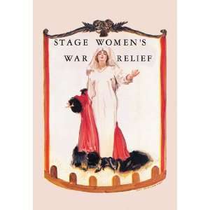  Stage Womens War Relief 24X36 Giclee Paper
