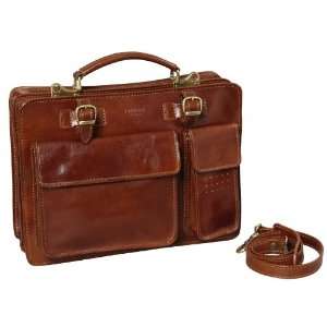   the Florentine Junior Italian Leather Briefcase