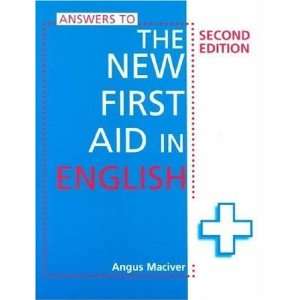   to the New First Aid in English [Paperback] Angus Maciver Books