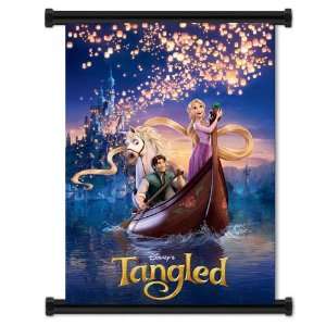  Tangled Movie Fabric Wall Scroll Poster (16x22) Inches 