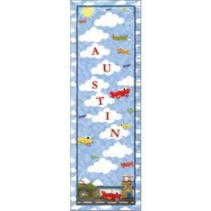  Up, Up, Away Growth Chart 12x36