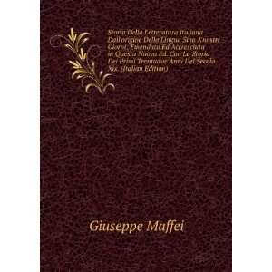   Anni Del Secolo Xix. (Italian Edition) Giuseppe Maffei Books