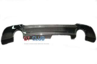 NEW FOR BMW E92 COUPE CARBON REAR DIFFUSER FOR DUAL PIPE EXHAUST M 