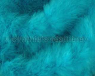 15g Turquoise marabou feather boa boas 2W 72L NEW  