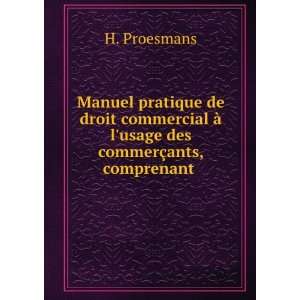   Devant Les Tribunaux Consulaires (French Edition) H Proesmans Books