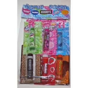  Party Pack 6 Flavored Lip Balms  Jolly Rancher, Reeses, Bubble Yum 