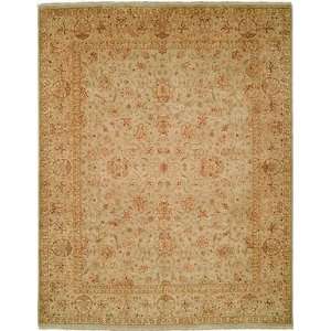  HRI Imperial 5001 Light Green Gold 10 X 14 Area Rug 