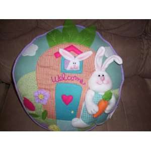 Easter Bunny Pillow/Welcome Pillow