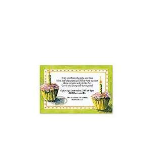  Cupcakes Adult Birthday Invitations Health & Personal 