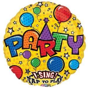  Happy Birthday Party Sing a Tune Foil Balloon 28 Toys 