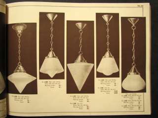 Bohner A.G.1737 LAMPS   LUSTERS CATALOGUE BOOK FRANKFURT 