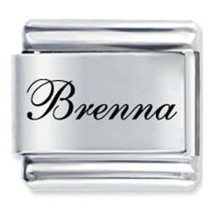    Edwardian Script Font Name Brenna Italian Charms Pugster Jewelry