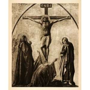  1938 Photogravure Masaccio Crucifixion Early Italian 