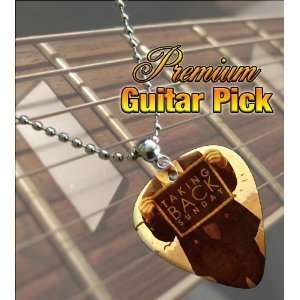  Taking Back Sunday Premium Guitar Pick Necklace Musical 