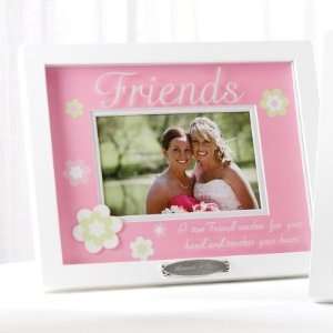   Weddings Friends Floral Frame for Bridesmaids